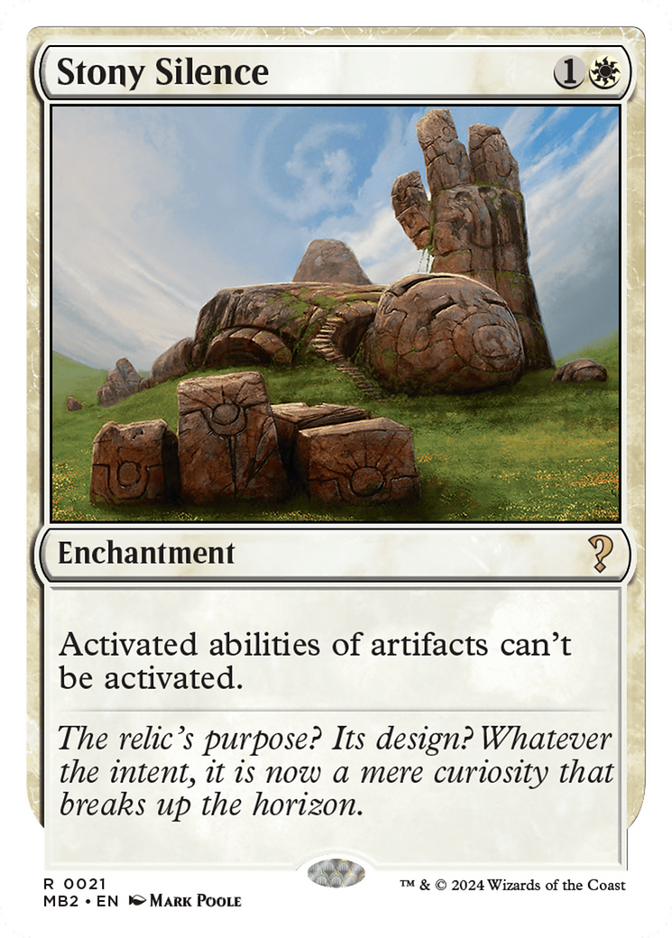 Stony Silence [MB2-21]