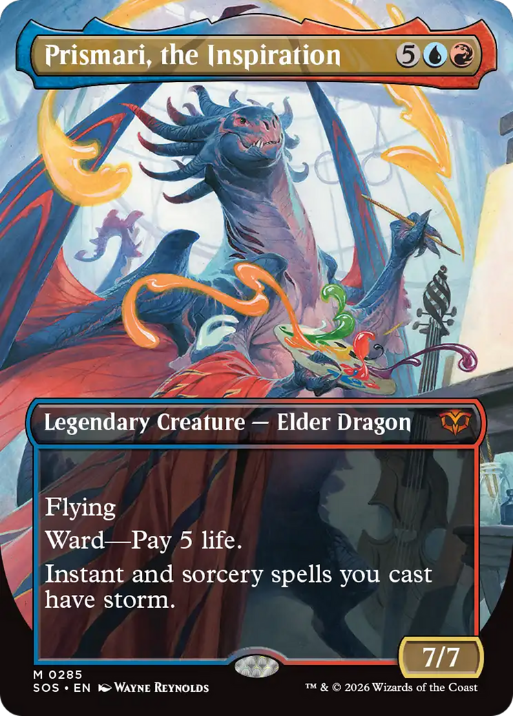 Prismari, the Inspiration - Borderless - Full Art [SOS-285]