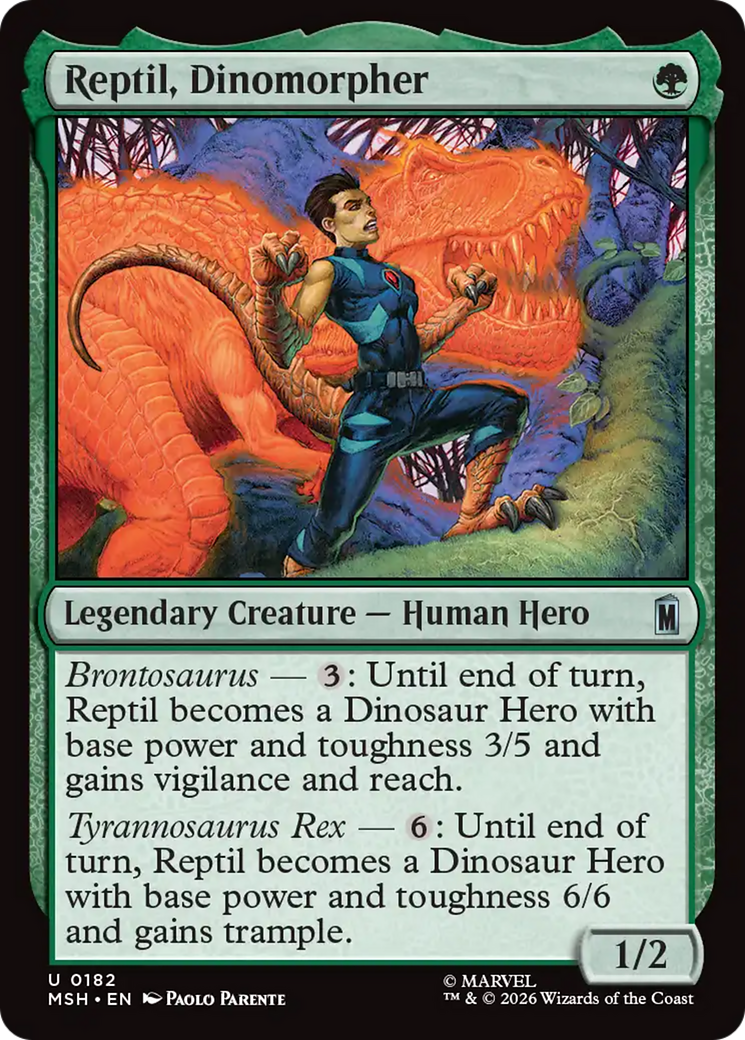 Reptil, Dinomorpher [MSH-182]