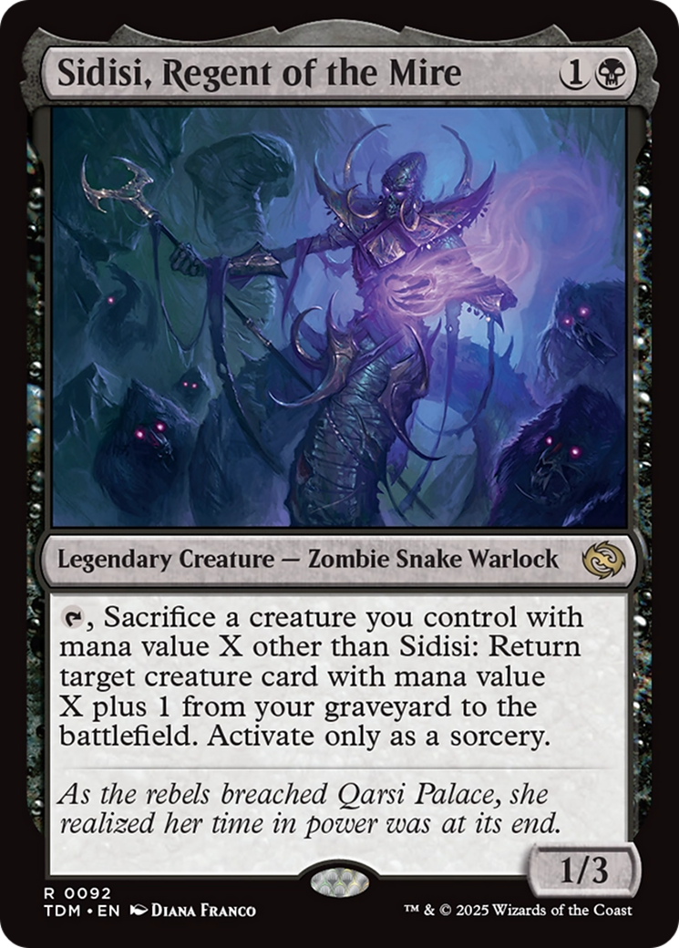 Sidisi, Regent of the Mire [TDM-92]