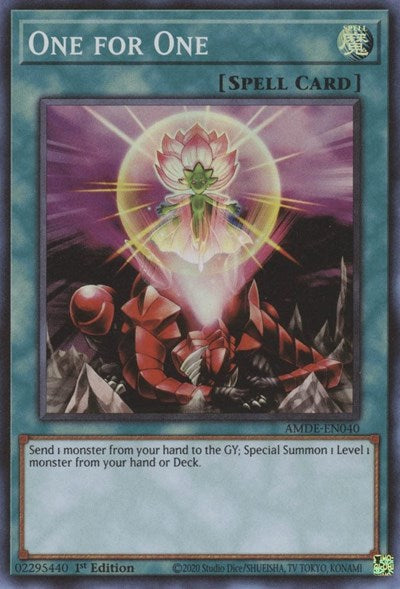 One for One (Super Rare) [AMDE-EN040-SuR]