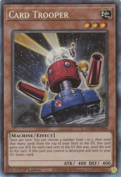 Card Trooper (Collector's Rare) [AMDE-EN046-CR]