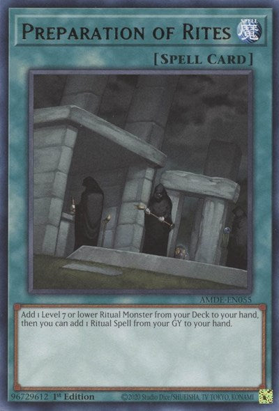 Preparation of Rites (Rare) [AMDE-EN055-R]