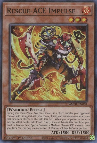 Rescue-ACE Impulse (Super Rare) [AMDE-EN001-SuR]