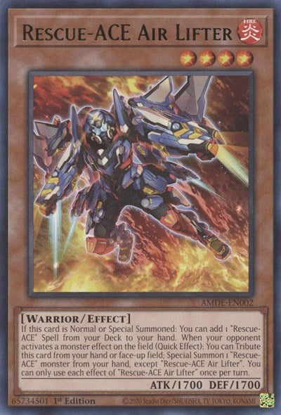 Rescue-ACE Air Lifter (Rare) [AMDE-EN002-R]