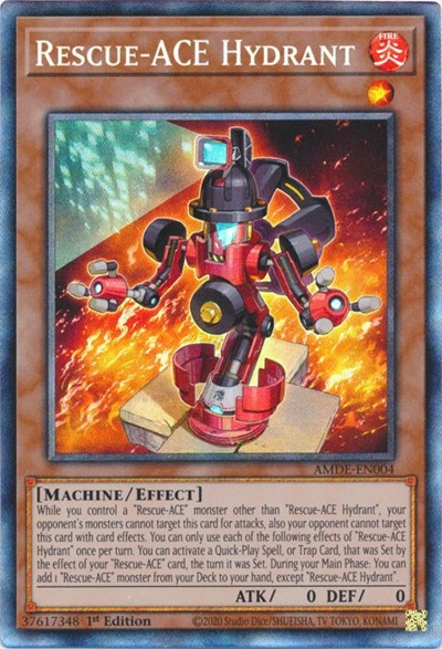 Rescue-ACE Hydrant (Collector's Rare) [AMDE-EN004-CR]