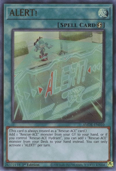 ALERT! (Ultra Rare) [AMDE-EN010-UR]