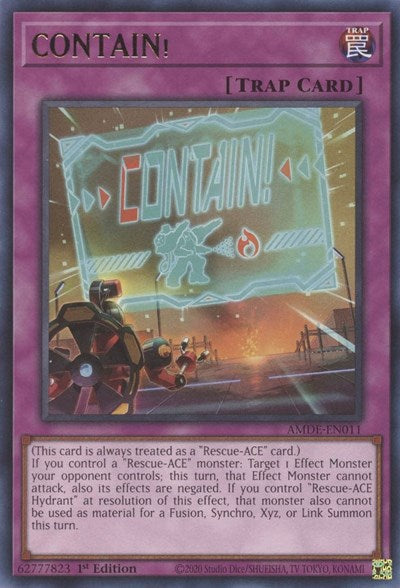 CONTAIN! (Rare) [AMDE-EN011-R]
