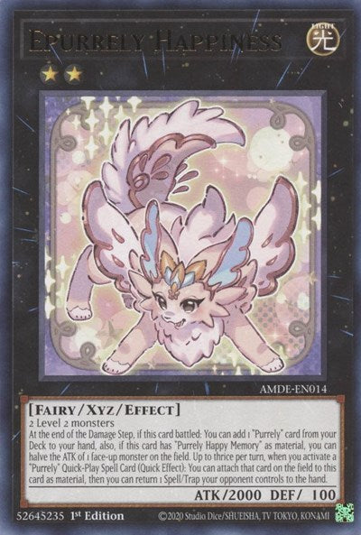 Epurrely Happiness (Rare) [AMDE-EN014-R]
