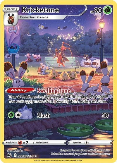 Kricketune - GG02/GG70 (Ultra Rare) [CRZ-GG02-UR]