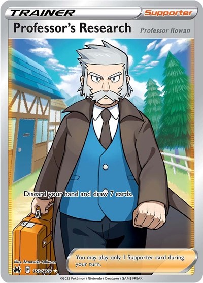 Professor's Research - 150/159 (Ultra Rare) [CRZ-150-UR]