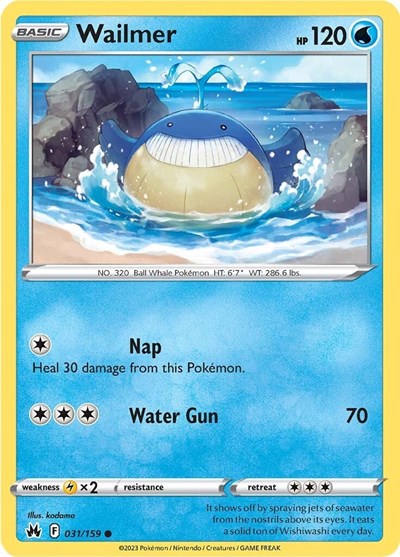 Wailmer - 031/159 (Common) [CRZ-031-C]