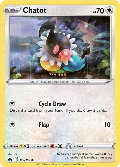 Chatot - 112/159 (Common) [CRZ-112-C]