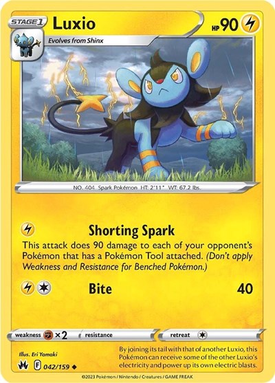 Luxio - 042/159 (Uncommon) [CRZ-042-U]