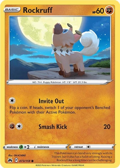 Rockruff - 073/159 (Common) [CRZ-073-C]