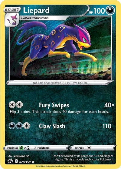 Liepard - 078/159 (Rare) [CRZ-078-R]