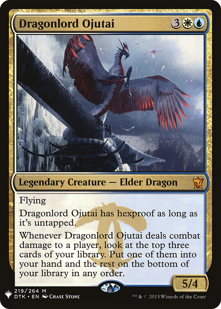 Dragonlord Ojutai [PLST-DTK-219]