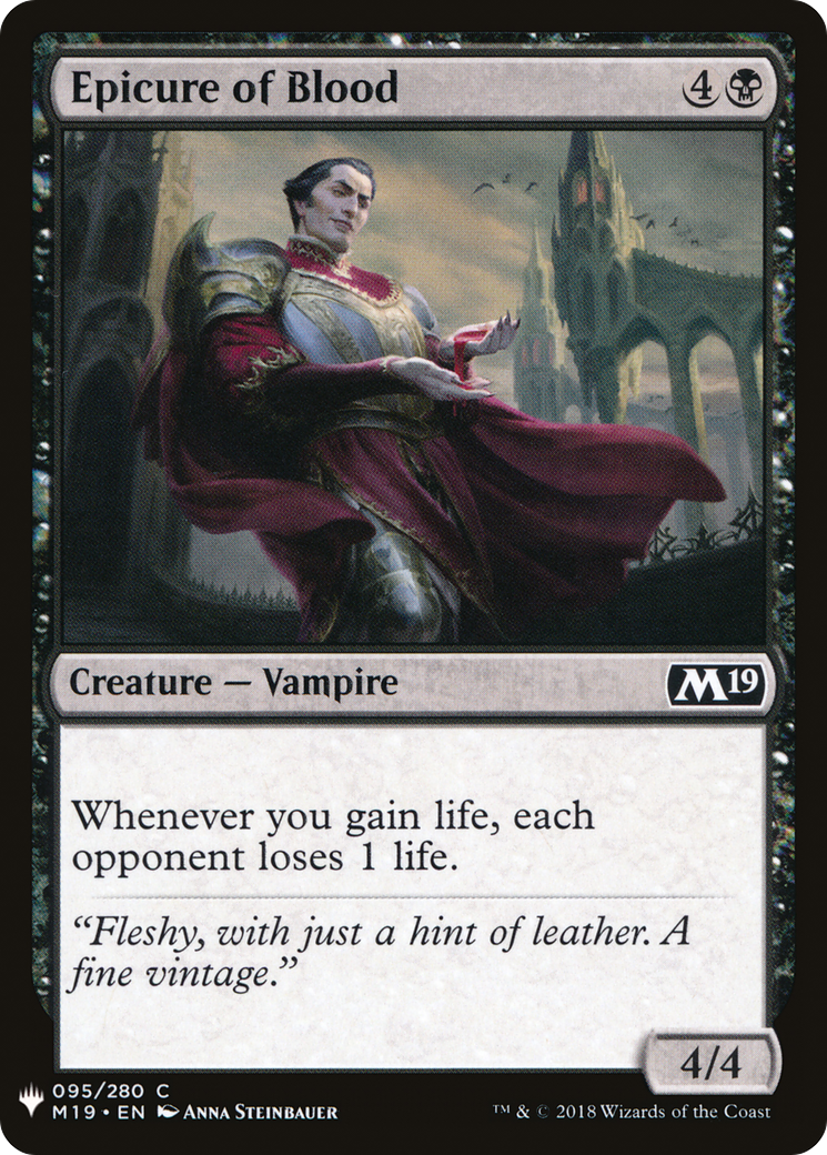Epicure of Blood [PLST-M19-95]