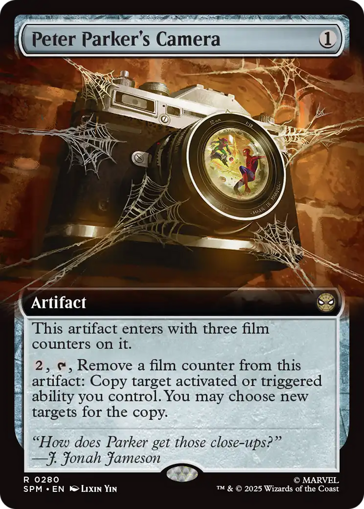 Peter Parker's Camera - Extended Art [SPM-280]