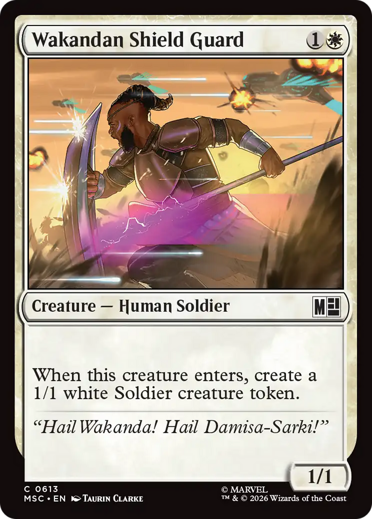 Wakandan Shield Guard [MSC-613]