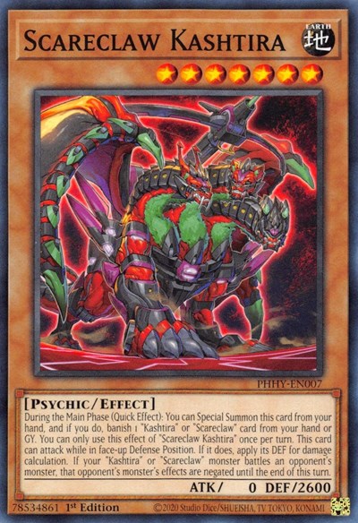 Scareclaw Kashtira (Common) [PHHY-EN007-C]