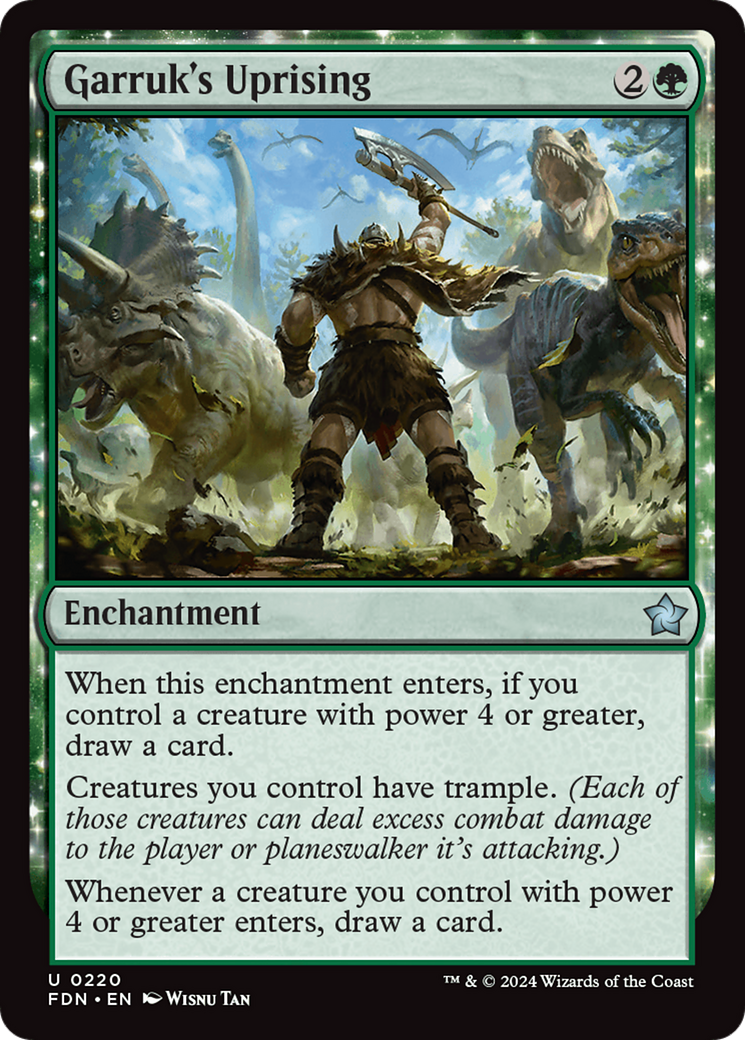 Garruk's Uprising [FDN-220]