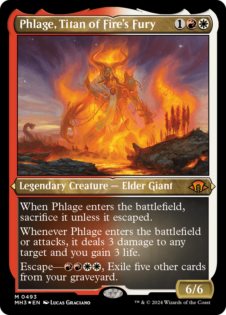 Phlage, Titan of Fire's Fury [MH3-493]