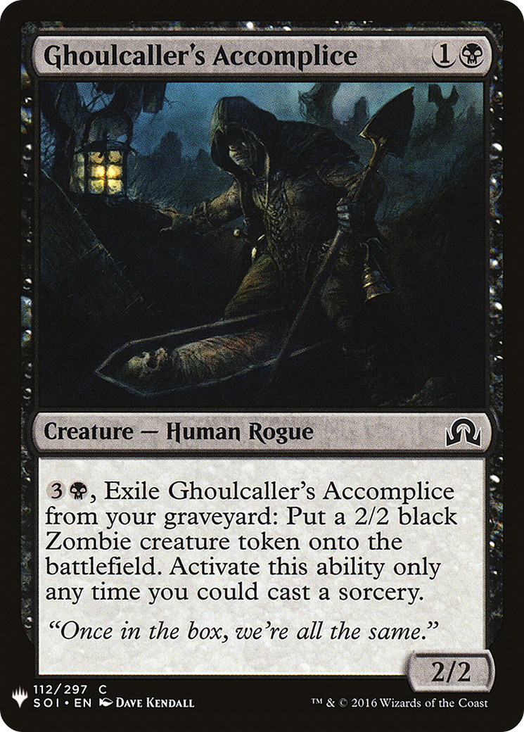 Ghoulcaller's Accomplice [PLST-SOI-112]