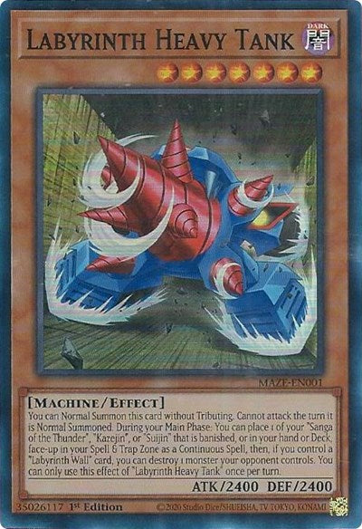 Labyrinth Heavy Tank (Super Rare) [MAZE-EN001-SuR]