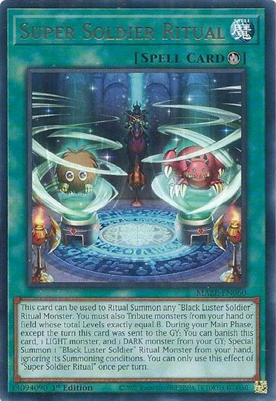 Super Soldier Ritual (Rare) [MAZE-EN060-R]