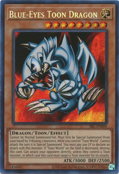 Blue-Eyes Toon Dragon (Secret Rare) [SRL-EN000-SeR]