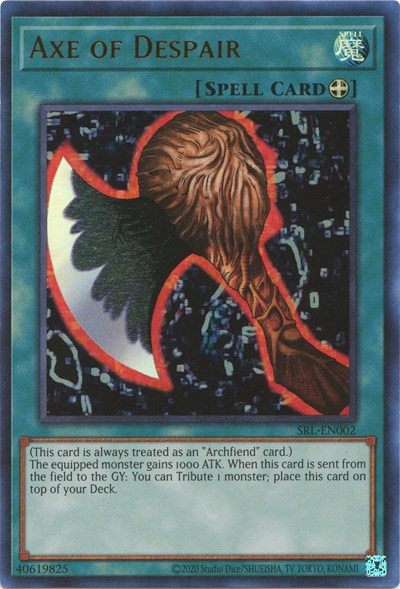 Axe of Despair (Ultra Rare) [SRL-EN002-UR]