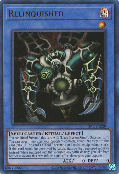 Relinquished (Ultra Rare) [SRL-EN029-UR]
