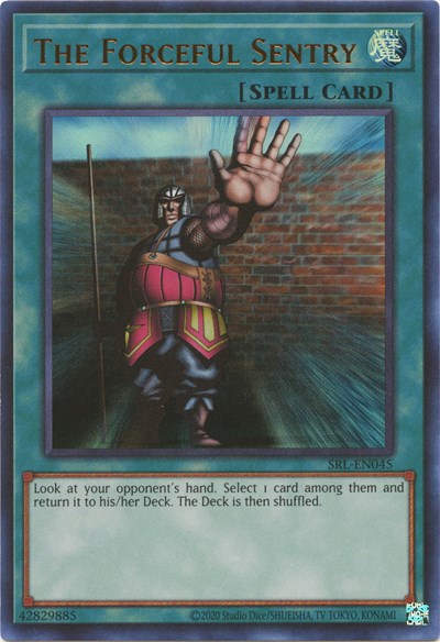 The Forceful Sentry (Ultra Rare) [SRL-EN045-UR]