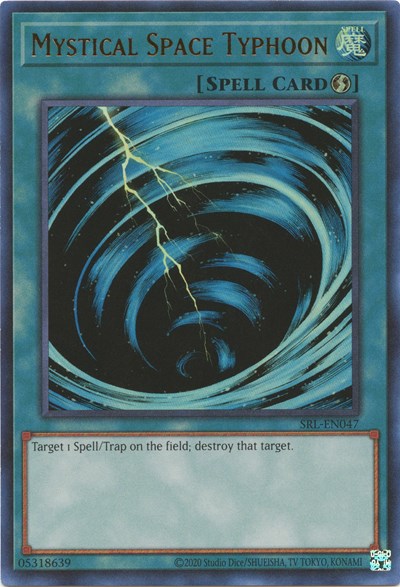 Mystical Space Typhoon (Ultra Rare) [SRL-EN047-UR]
