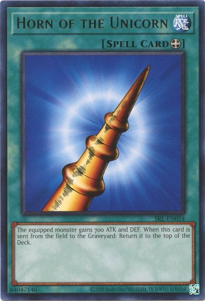 Horn of the Unicorn (Rare) [SRL-EN054-R]