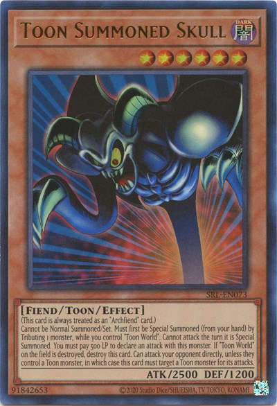 Toon Summoned Skull (Ultra Rare) [SRL-EN073-UR]