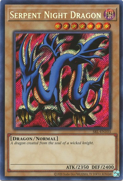 Serpent Night Dragon (Secret Rare) [SRL-EN103-SeR]
