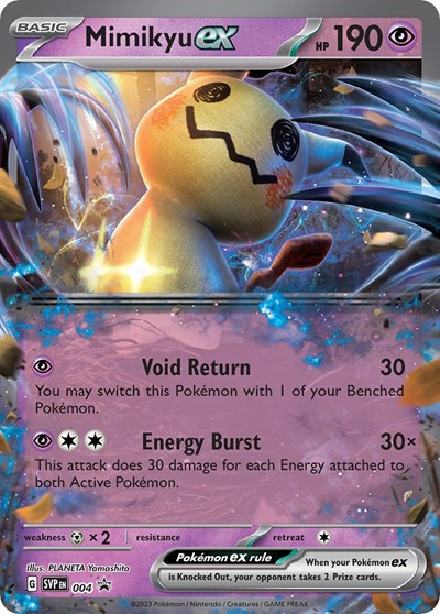Mimikyu ex - 004 (Promo) [SVP-004-PROMO]