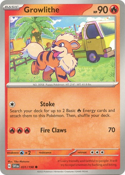 Growlithe - 031/198 (Common) [SVI-031-C]