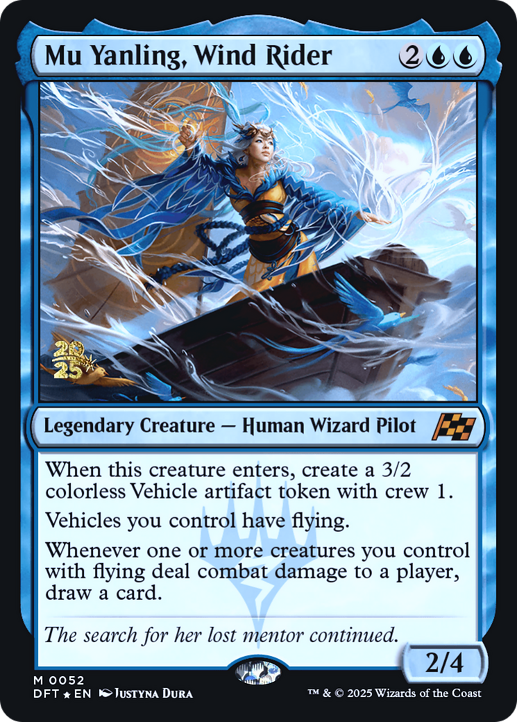 Mu Yanling, Wind Rider - Prerelease Promo [PDFT-52s]