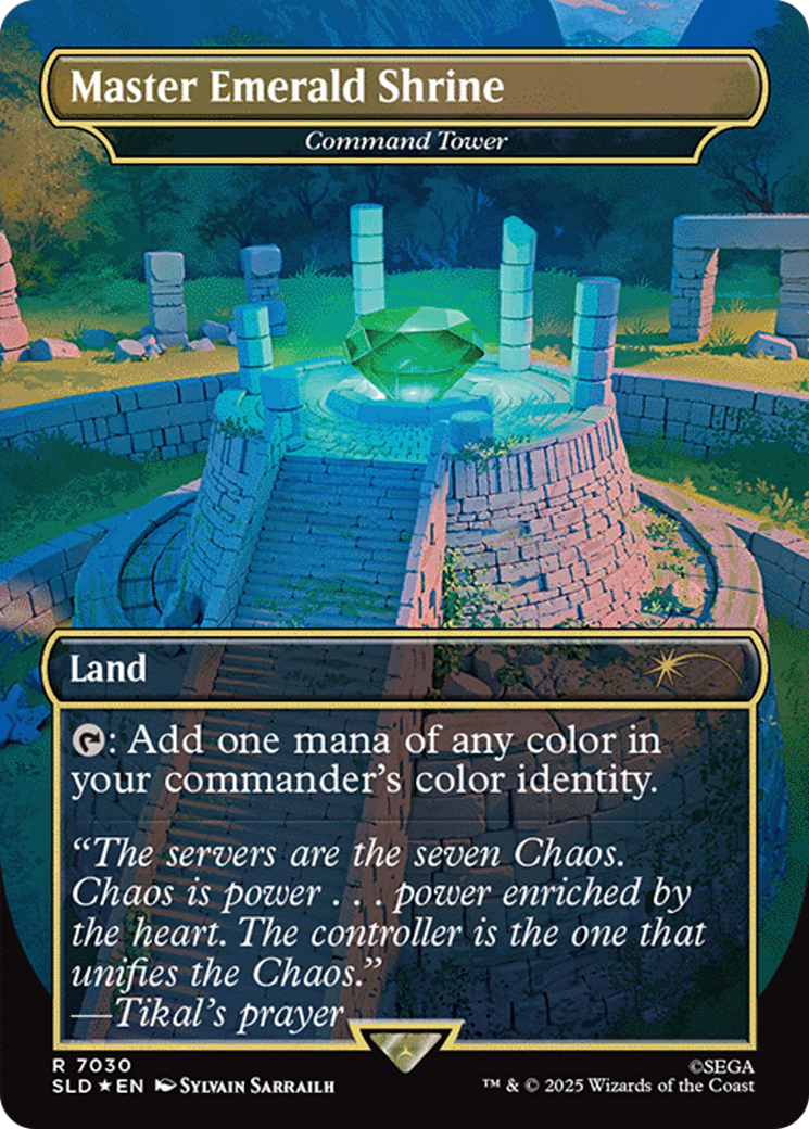 Command Tower - Borderless - Full Art [SLD-7030]