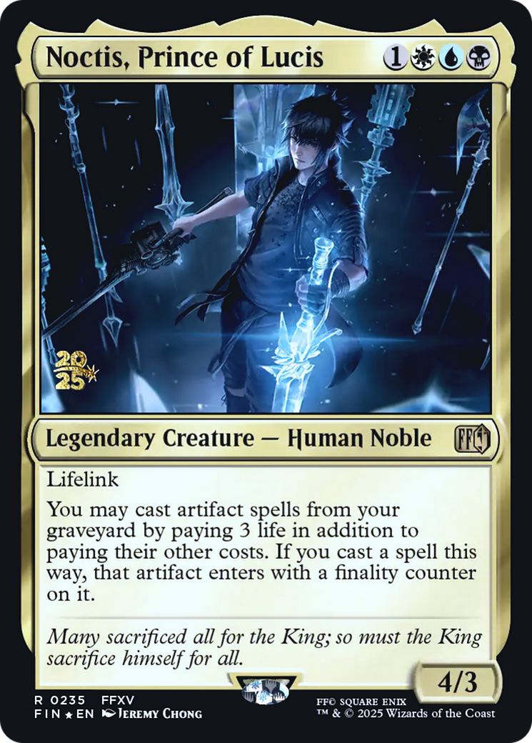 Noctis, Prince of Lucis - Prerelease Promo [PFIN-235s]