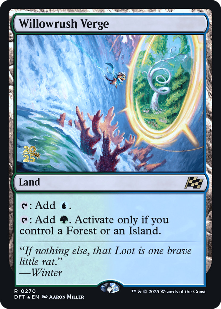 Willowrush Verge - Prerelease Promo [PDFT-270s]