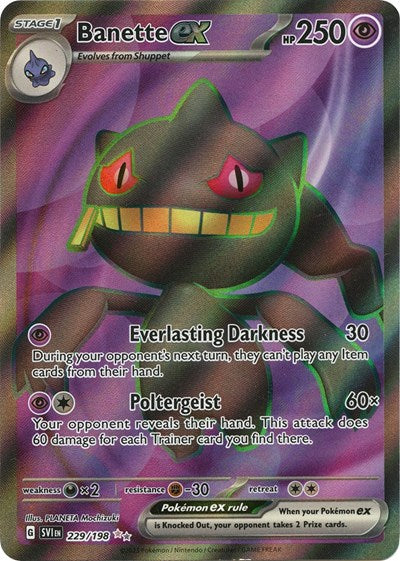 Banette ex - 229/198 (Ultra Rare) [SVI-229-UR]