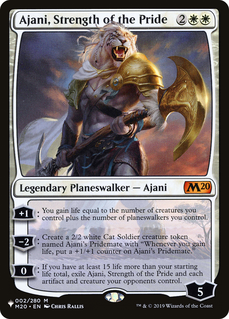 Ajani, Strength of the Pride [PLST-M20-2]