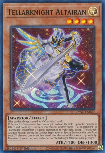 Tellarknight Altairan (Super Rare) [CYAC-EN020-SuR]