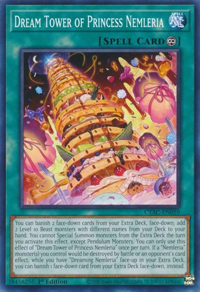 Dream Tower of Princess Nemleria (Common) [CYAC-EN059-C]