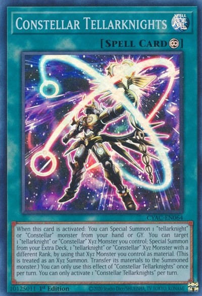 Constellar Tellarknights (Super Rare) [CYAC-EN064-SuR]