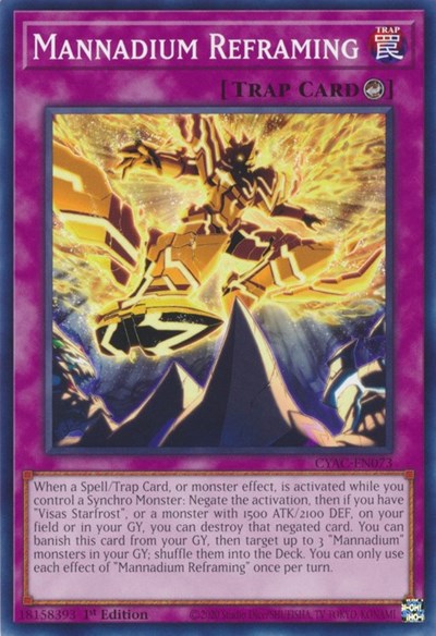 Mannadium Reframing (Common) [CYAC-EN073-C]